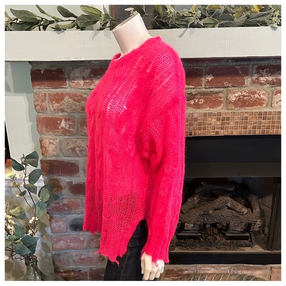 NWT The Posey Stitchy Distressed Sweater - Picture 6 of 8